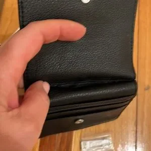 Botkier | Bags | Botkier Soho Leather Mini Wallet In Black And ...